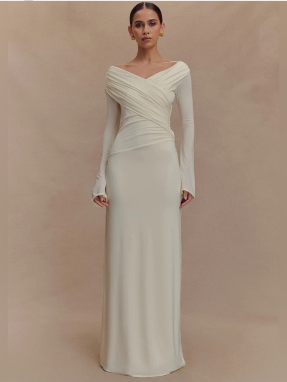Meshki Therese Gown Ivory XS